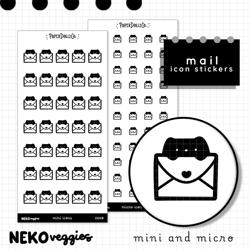 Mail | PaperDollzCo | Icon Sticker | i008