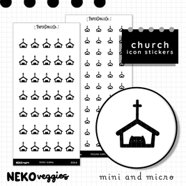Church | PaperDollzCo | Icon Sticker | i014