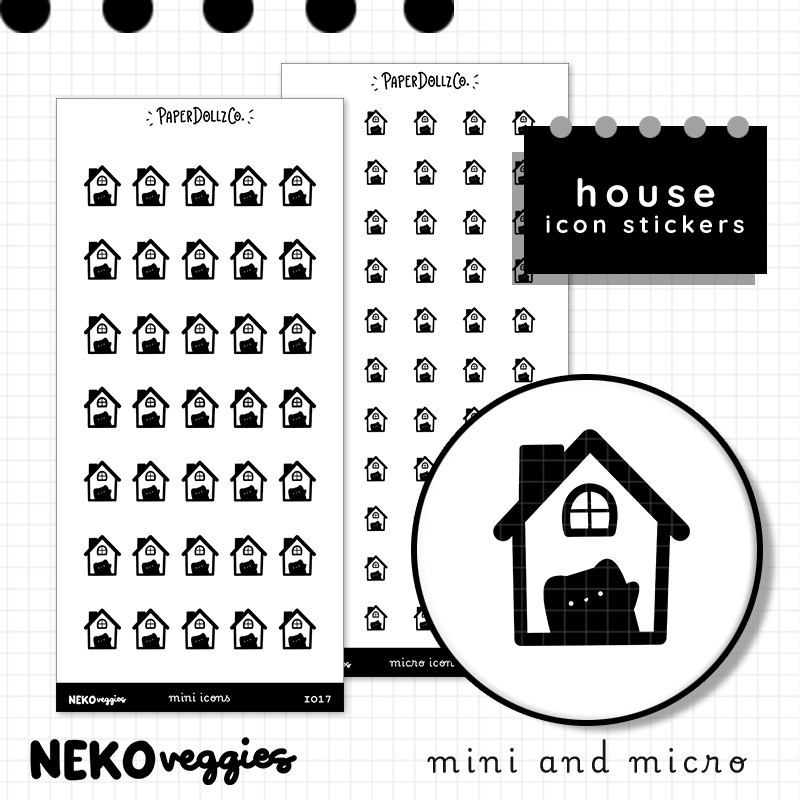 House | PaperDollzCo | Icon Sticker | i017