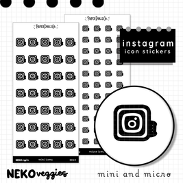 Instagram | PaperDollzCo | Icon Sticker | i018
