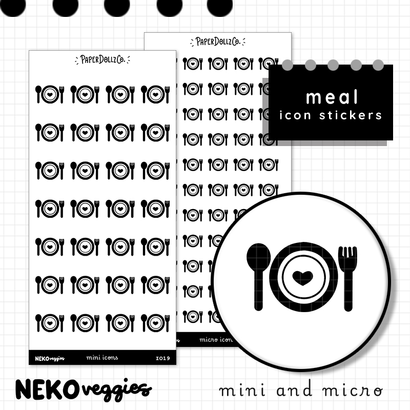 Meal | PaperDollzCo | Icon Sticker | i019