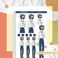 Corporate Guy | Happy Together | Just Dolls Stickers | J103
