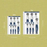 Corporate Guy | Happy Together | Just Dolls Stickers | J103