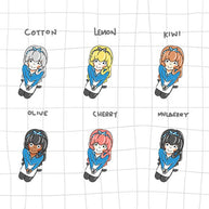Coffee Buddy | Happy Together | Just Dolls Stickers | J110
