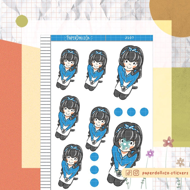 Picnic | Happy Together | Just Dolls Stickers | J107