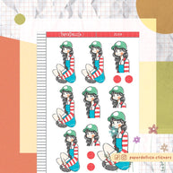 Gamer Girl | Happy Together | Just Dolls Stickers | J109