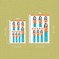 Coffee Buddy | Happy Together | Just Dolls Stickers | J110