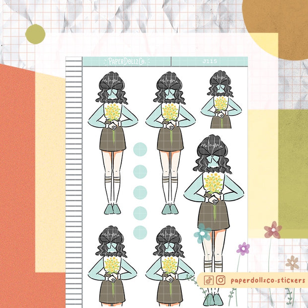 Primrose | Flower Pop | Just Dolls Stickers | J115