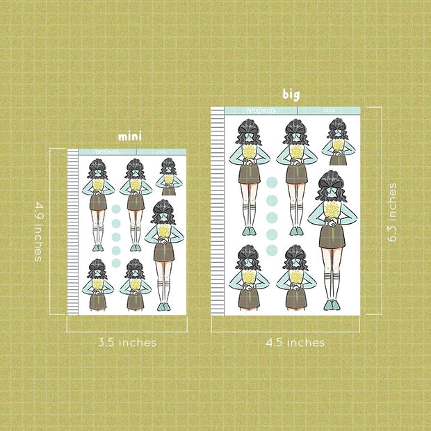 Primrose | Flower Pop | Just Dolls Stickers | J115