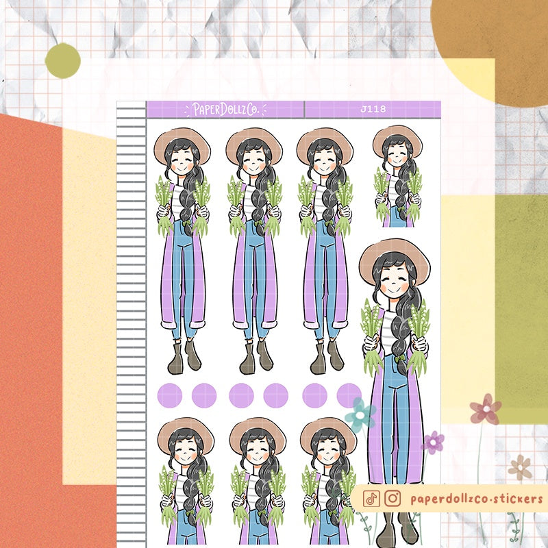 Lily of the Valley | Floriography | Just Dolls Stickers | J118