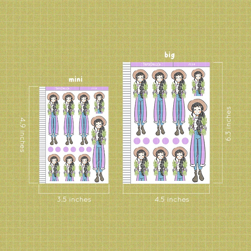 Lily of the Valley | Floriography | Just Dolls Stickers | J118
