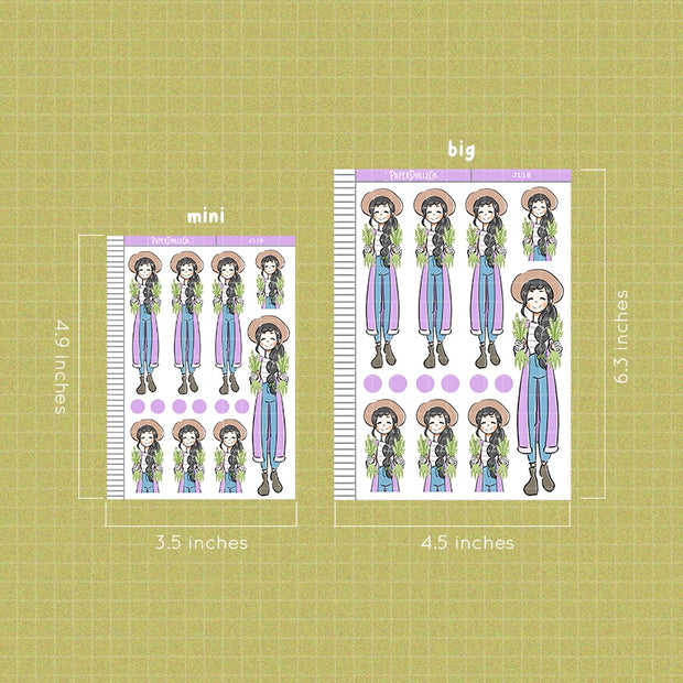 Lily of the Valley | Floriography | Just Dolls Stickers | J118