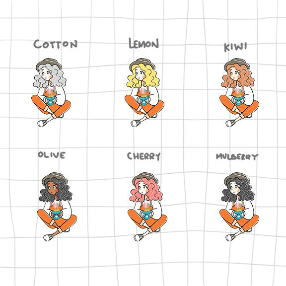 Hyacinth | Floriography | Just Dolls Stickers | J120