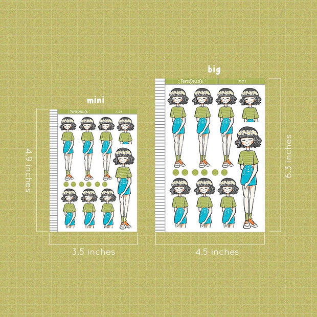 Daisy | Floriography | Just Dolls Stickers | J121