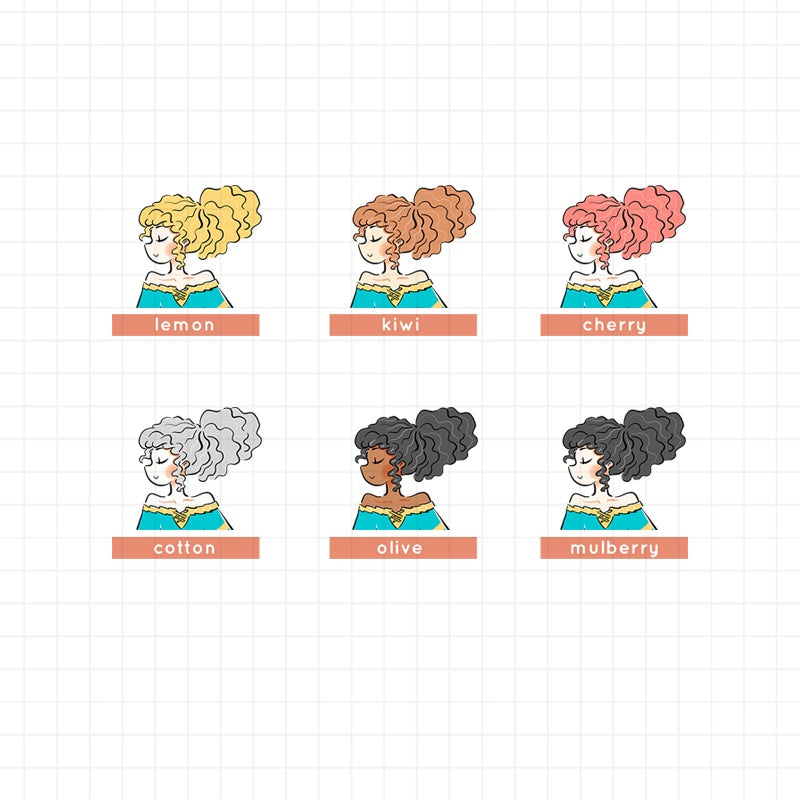 Fierceful Archer | Just Dolls Stickers | J125