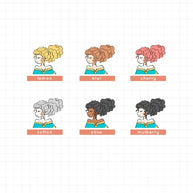 Fierceful Archer | Just Dolls Stickers | J125