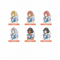 Fairest of them All | Just Dolls Stickers | J129