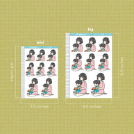 Mother and Son | Just Dolls Stickers | J137