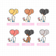 Wine Day | Just Dolls Stickers | J140