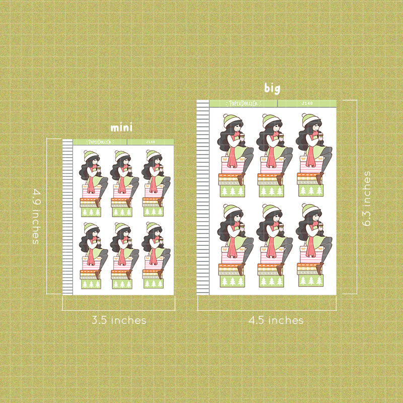 Washi Christmas | Activity Sticker | J148
