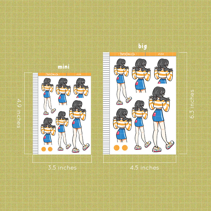 90's Nerd | Remember the 90's | Just Dolls Stickers | J150