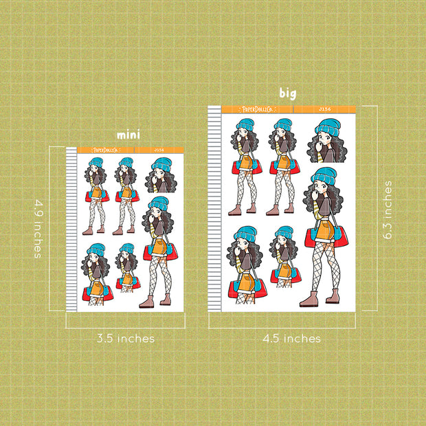 90s Pins | Back When 90's | Just Dolls Stickers | J156