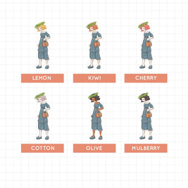 Charming | Spring | Just Dolls Sticker | J160