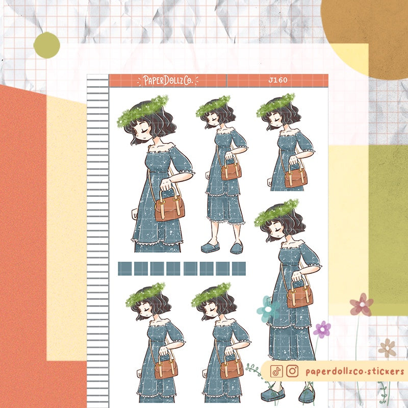Charming | Spring | Just Dolls Sticker | J160