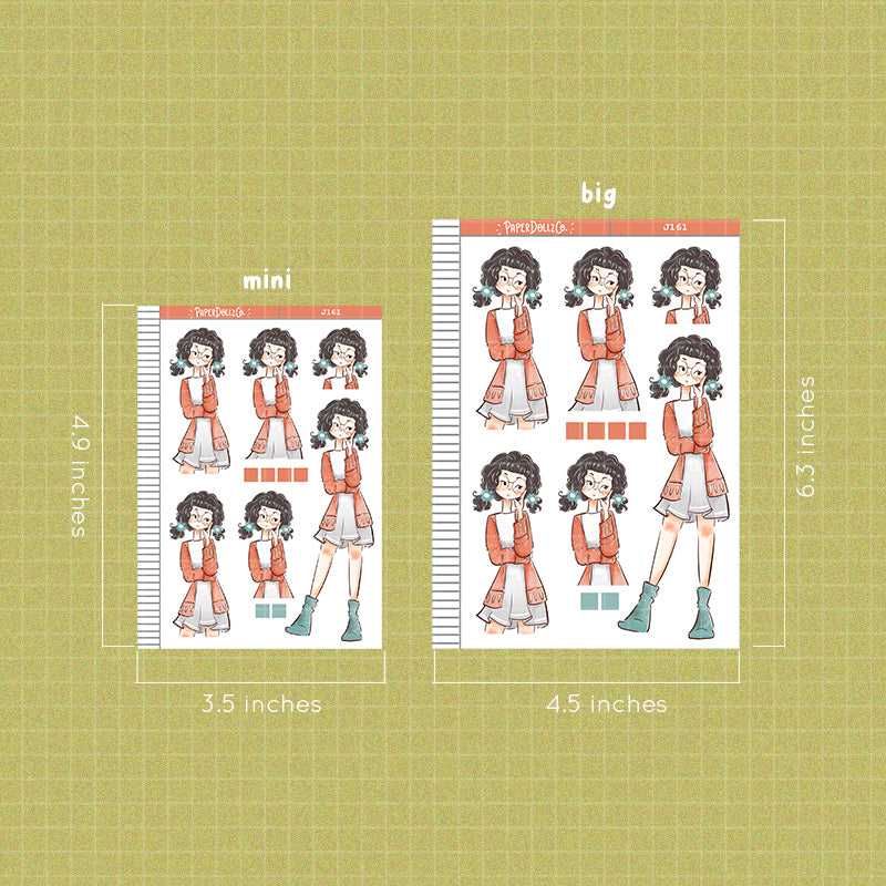 Blushing | Spring | Just Dolls Sticker | J161