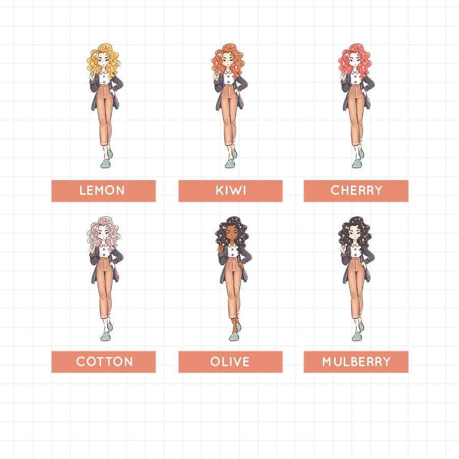 Blooming | Spring | Just Dolls Sticker | J162