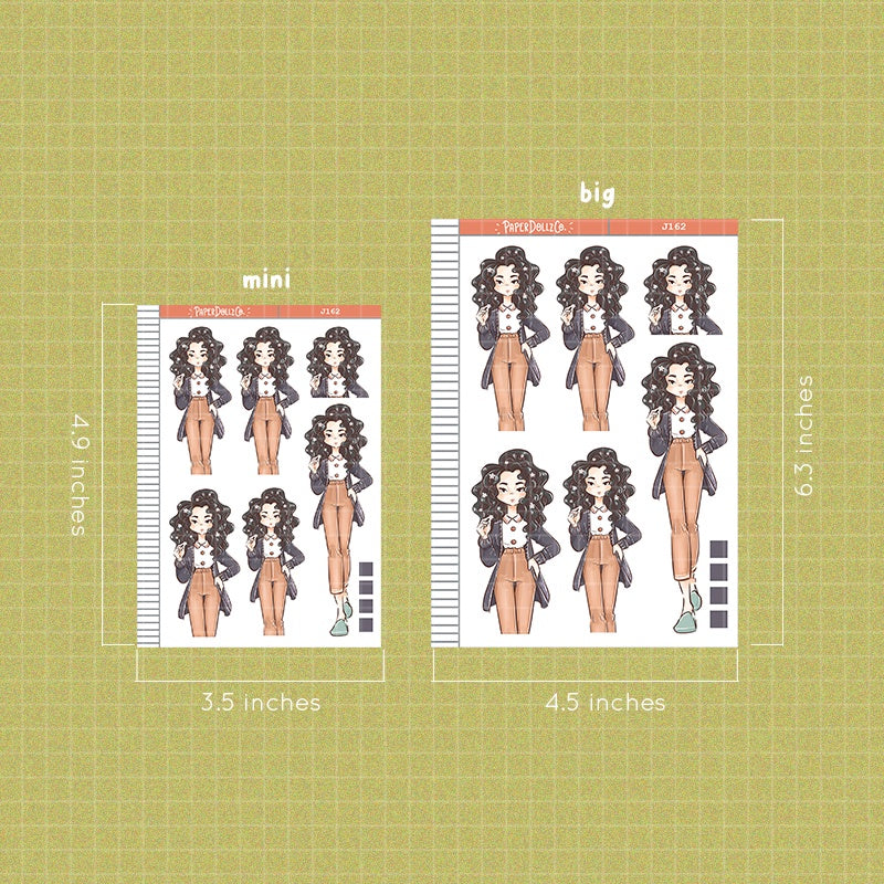 Blooming | Spring | Just Dolls Sticker | J162