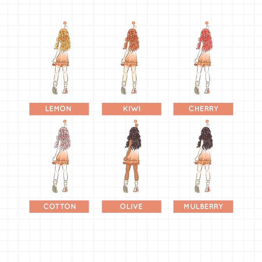 Vibrant | Spring | Just Dolls Sticker | J163