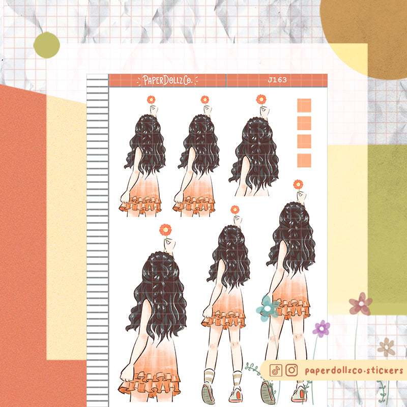 Vibrant | Spring | Just Dolls Sticker | J163