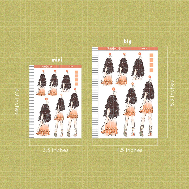 Vibrant | Spring | Just Dolls Sticker | J163