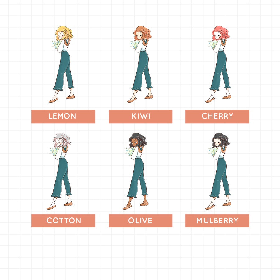 Dreamy | Spring | Just Dolls Sticker | J164