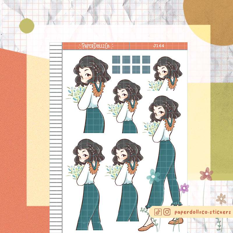 Dreamy | Spring | Just Dolls Sticker | J164