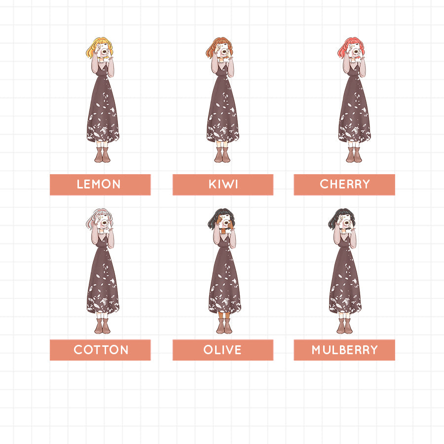 Pristine | Spring | Just Dolls Sticker | J165