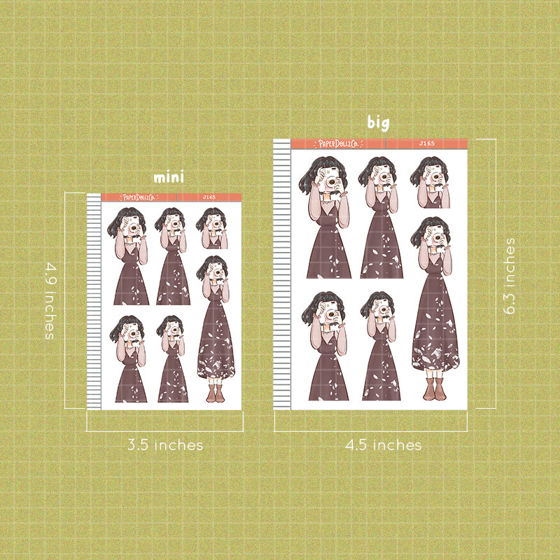 Pristine | Spring | Just Dolls Sticker | J165