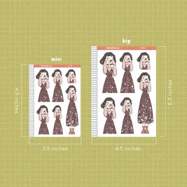Pristine | Spring | Just Dolls Sticker | J165