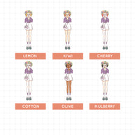 Radiant | Spring | Just Dolls Sticker | J167