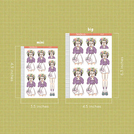 Radiant | Spring | Just Dolls Sticker | J167