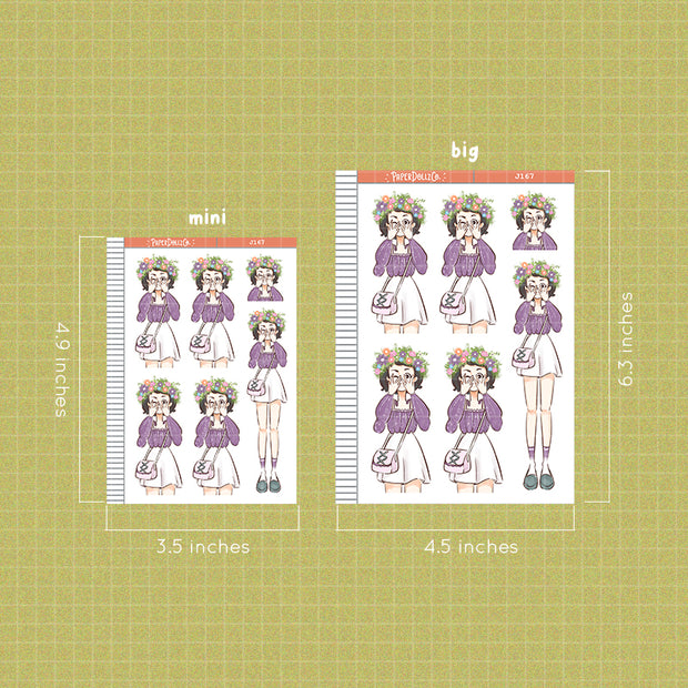 Radiant | Spring | Just Dolls Sticker | J167