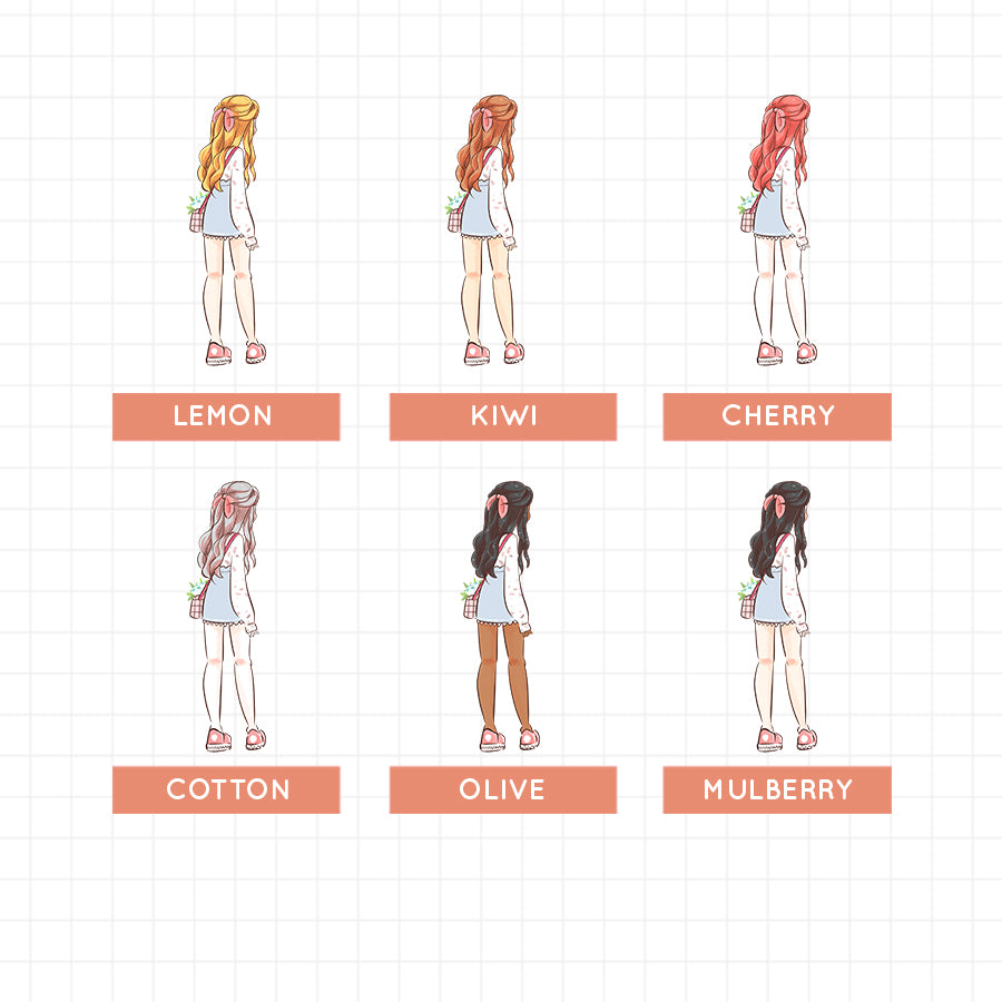 Timeless | Spring | Just Dolls Sticker | J168
