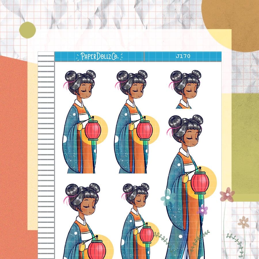 Hikaru | Nihon | Just Dolls Sticker | J170