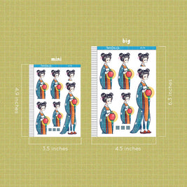 Hikaru | Nihon | Just Dolls Sticker | J170