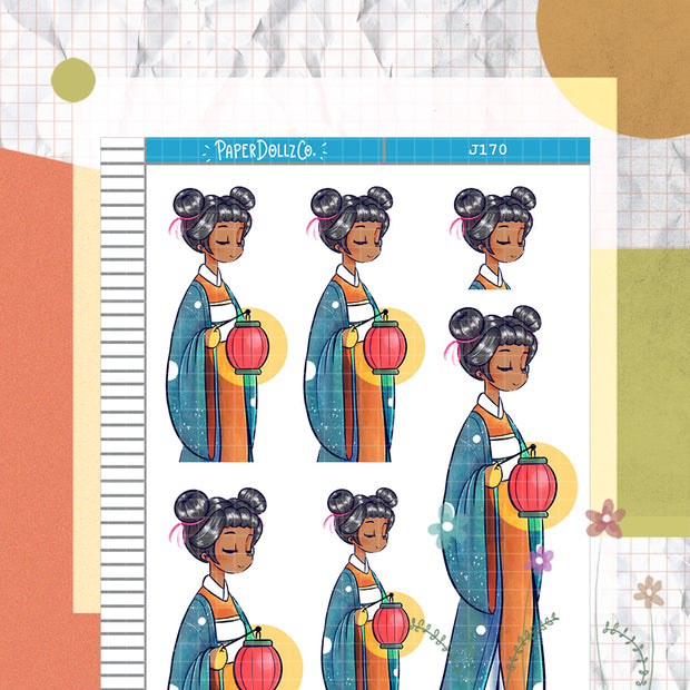 Hikaru | Nihon | Just Dolls Sticker | J170