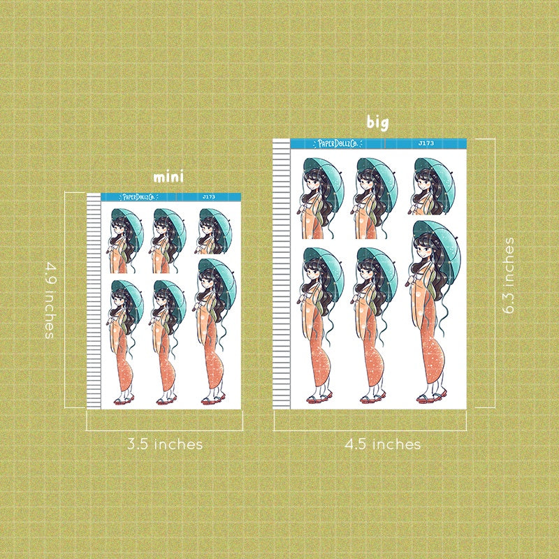 Kurage | Nihon | Just Dolls Sticker | J173