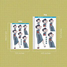 Nami | Nihon | Just Dolls Sticker | J174