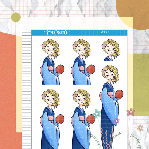 Shinkai | Tokyo Wanderer | Just Dolls Sticker | J177