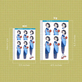 Shinkai | Tokyo Wanderer | Just Dolls Sticker | J177